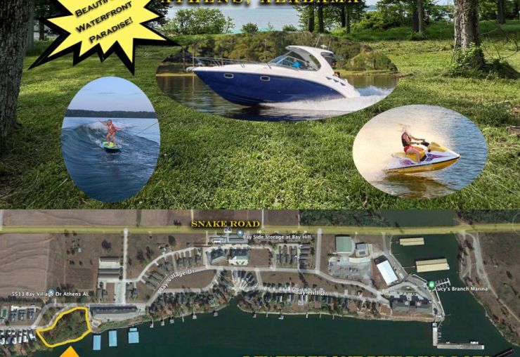 7 Spectacular Waterfront Lots on Wheeler Lake/Tennessee River