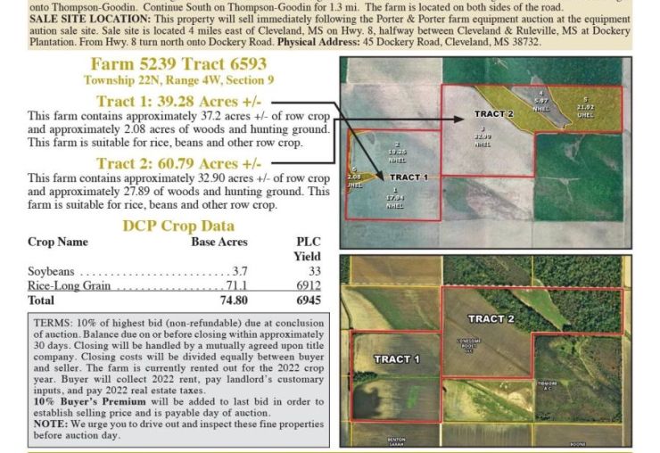 Mississippi Farm Auction